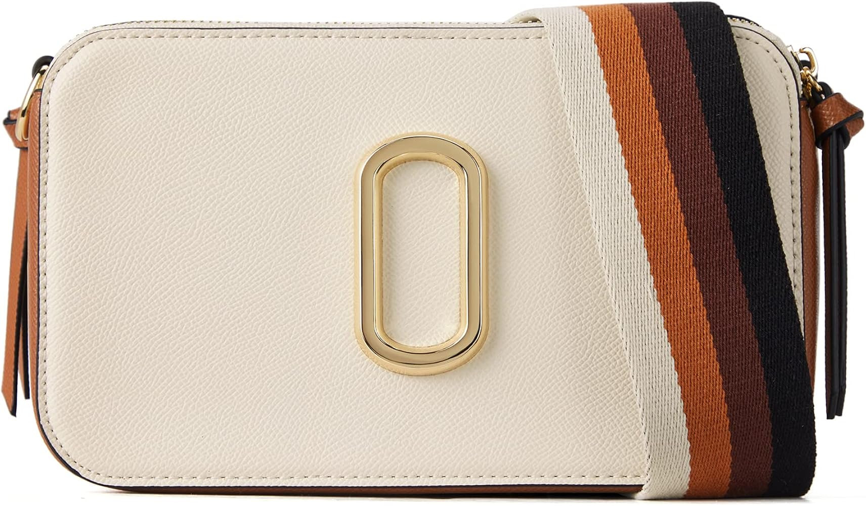 BOSTANTEN Crossbody Bags for Women Leather Snapshot Phone Purses Shoulder Handbags with 2 Adjusta... | Amazon (US)