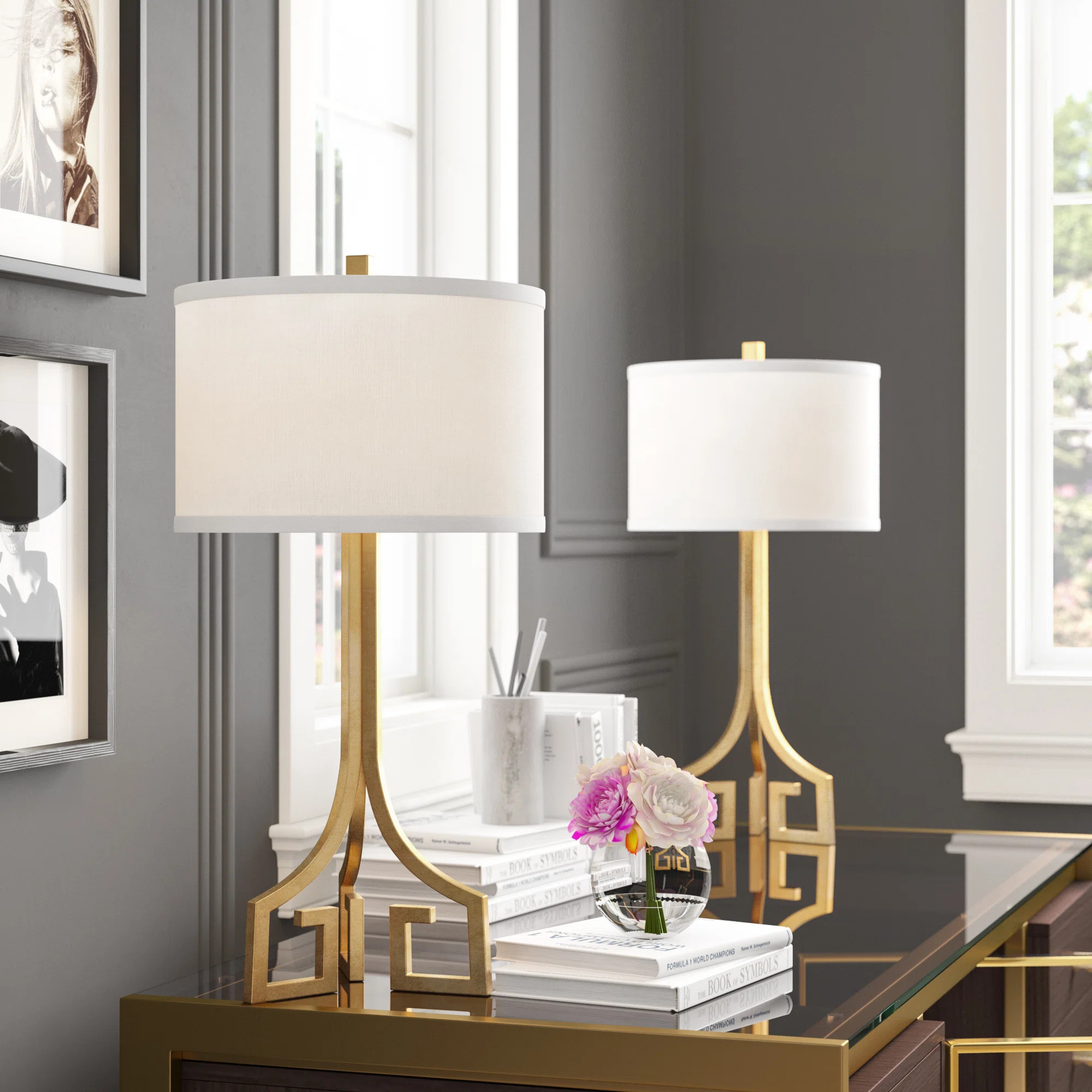 House of Hampton® Danina 27.5" Table Lamp Set & Reviews | Wayfair | Wayfair North America