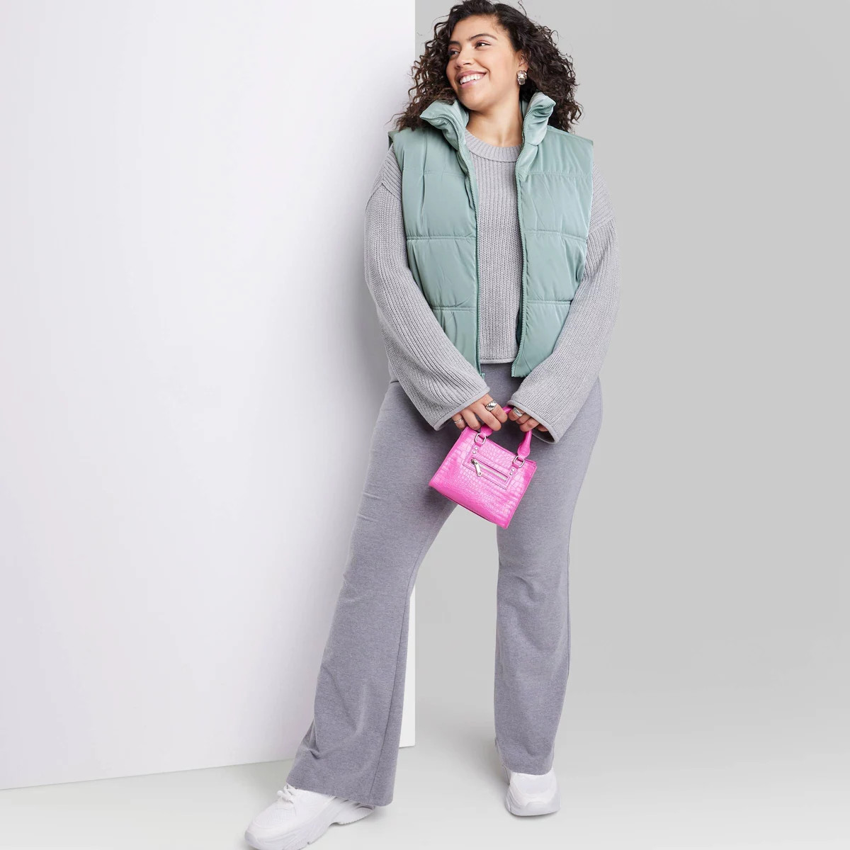 Women's Matte Cropped Puffer Vest - Wild Fable™ | Target