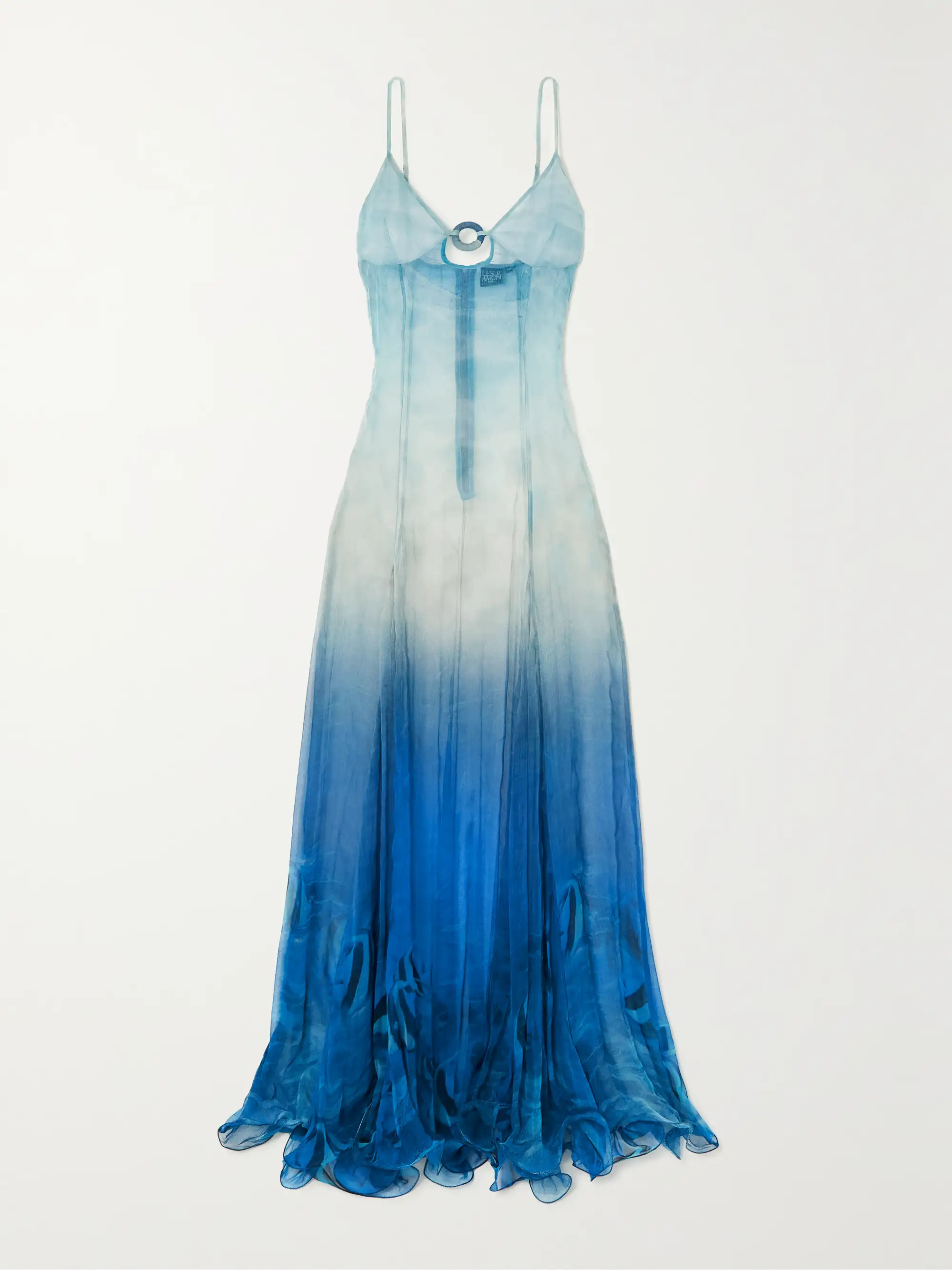 Bat Girl printed chiffon maxi dress | NET-A-PORTER (US)