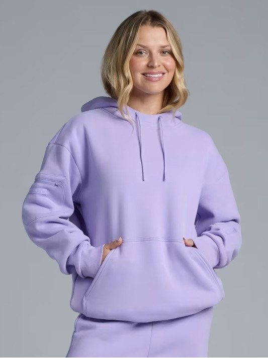 Comfrt Airplane Mode Travel Hoodie Lavender | Poshmark