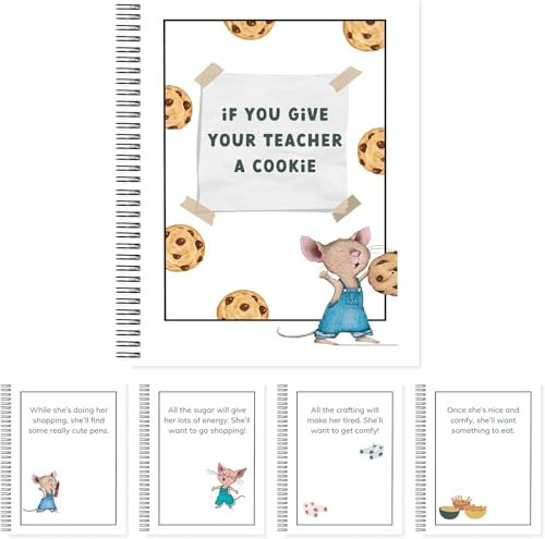 Iyrtss If You Give Your Teacher a Cookie Book, [1 Pack] Teacher Appreciation Book Gifts for Female Teachers, Creative & Thoughtful Christmas Gift for Best Female Teachers | Amazon (US)