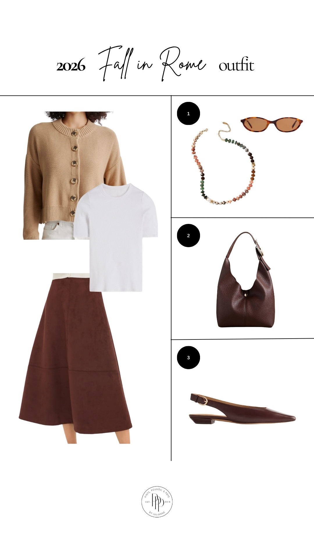 A classic tee, statement skirt, and polished flats make this such an easy sightseeing look. Perfect for wandering the streets of Rome! 🇮🇹 

 #LTKootd #LTKSeasonal #LTKSaleAlert