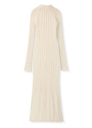 Viscose Rib Knit Dress | St. John Knits