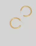 Chunky Medium Hoop Earrings | Madewell