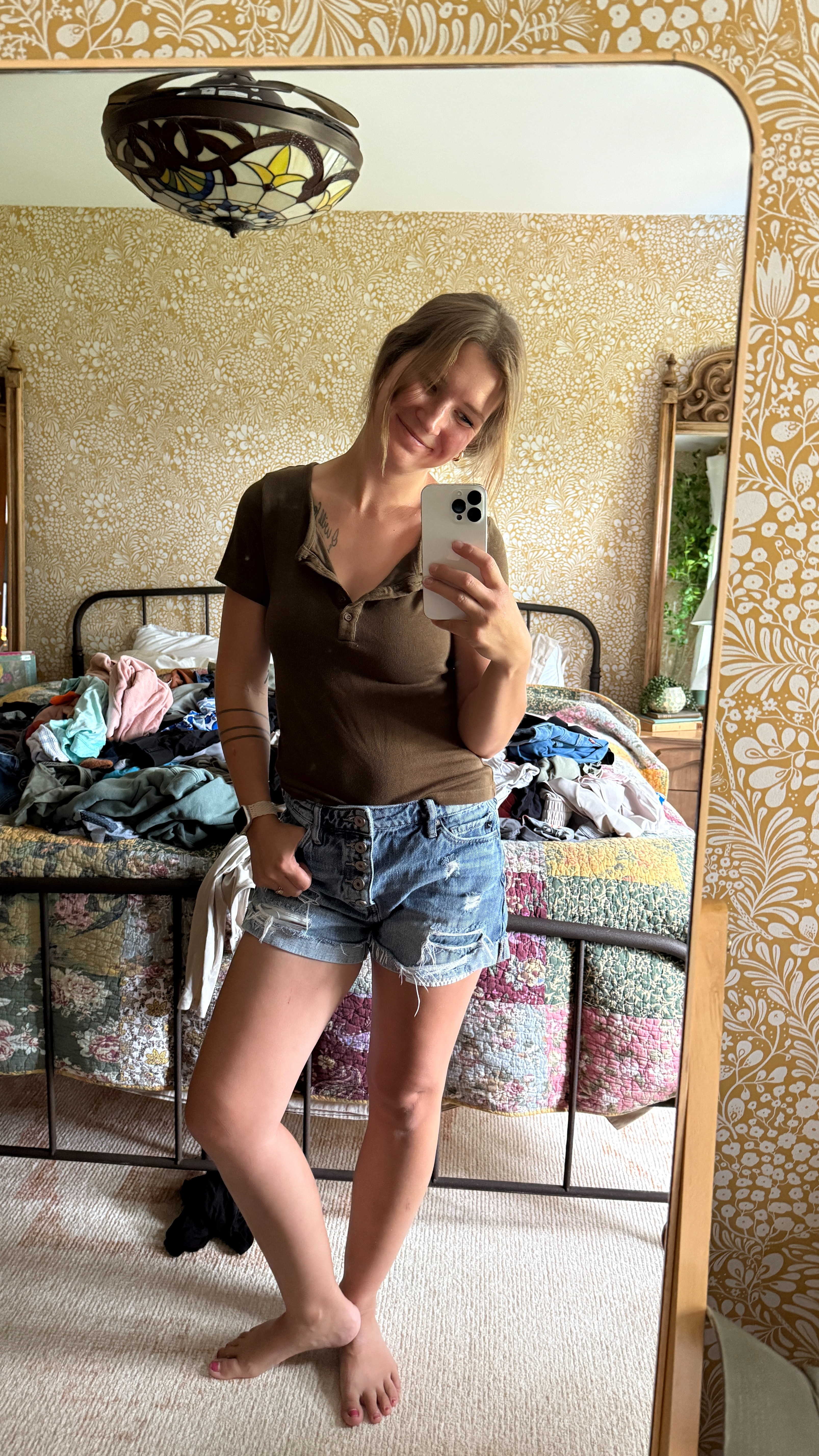 Love this shirt so much I ordered three more in different colors!  

 #LTKPetite #LTKFindsUnder50