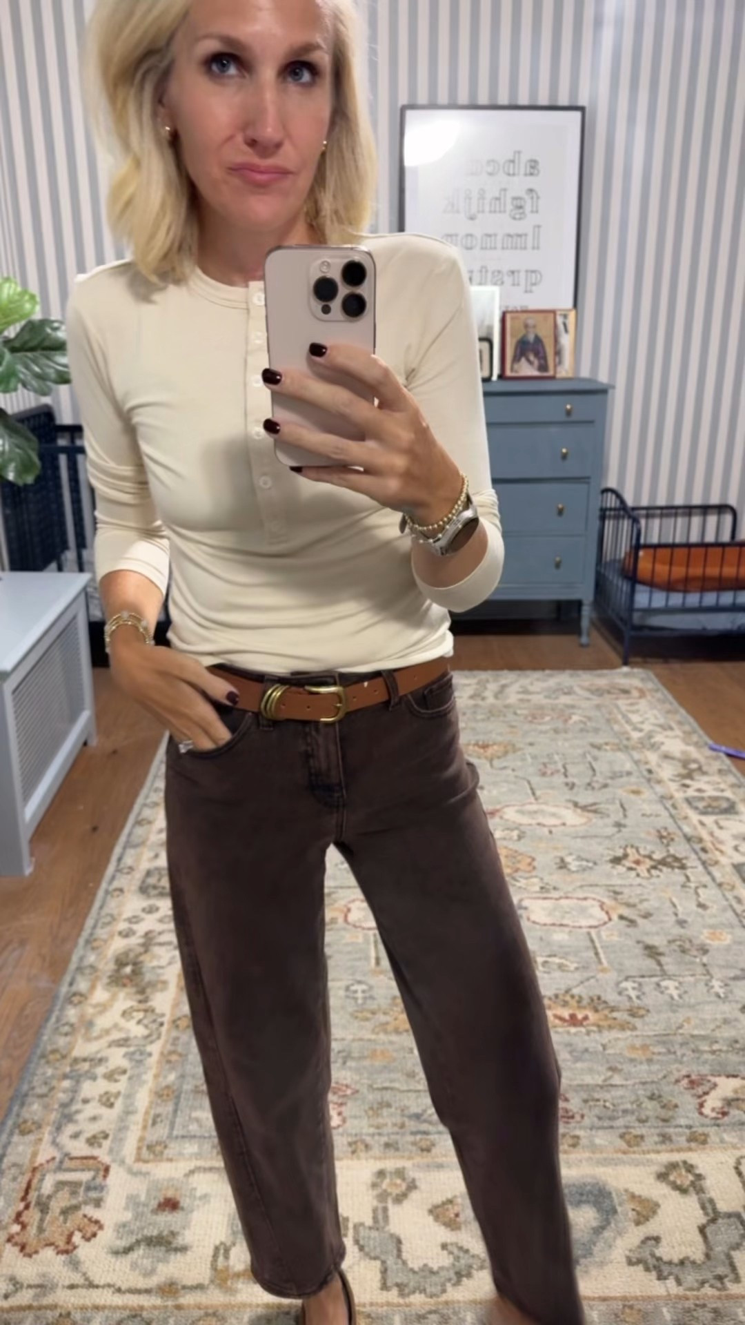 Size medium top - super stretchy and soft 