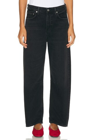 Citizens of Humanity Miro Relaxed Jeans in Black | FWRD 