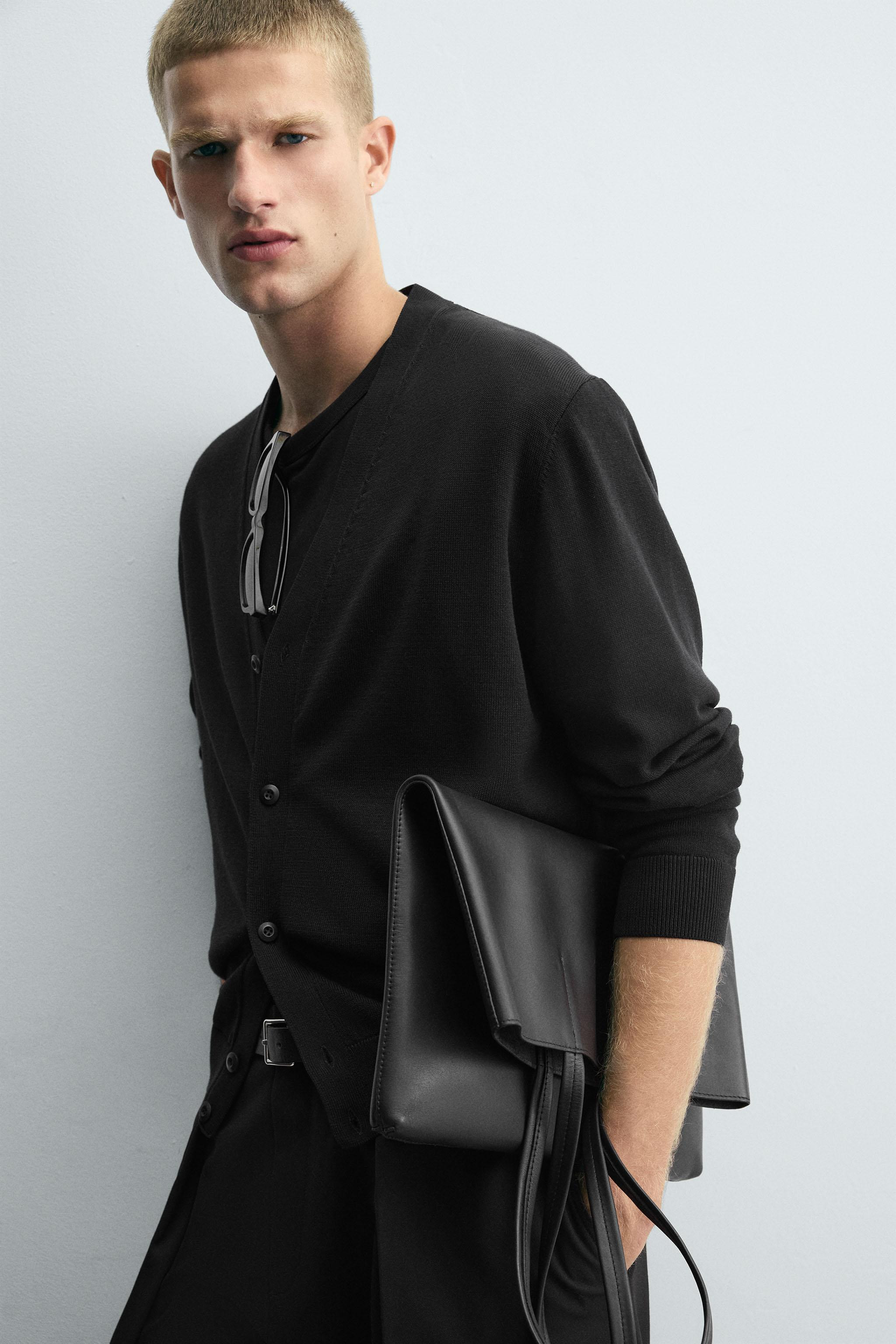 LIGHTWEIGHT STRUCTURED CARDIGAN | Zara US