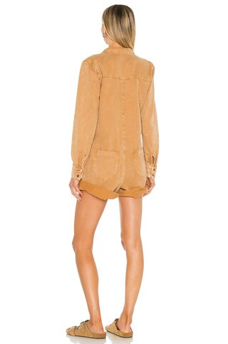One Teaspoon Prophecy Jumpsuit in Tobacco from Revolve.com | Revolve Clothing (Global)