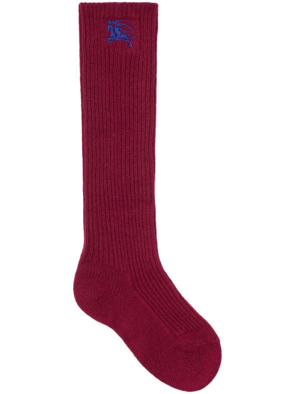 Burberry EKD Ribbed Socks - Farfetch | Farfetch Global