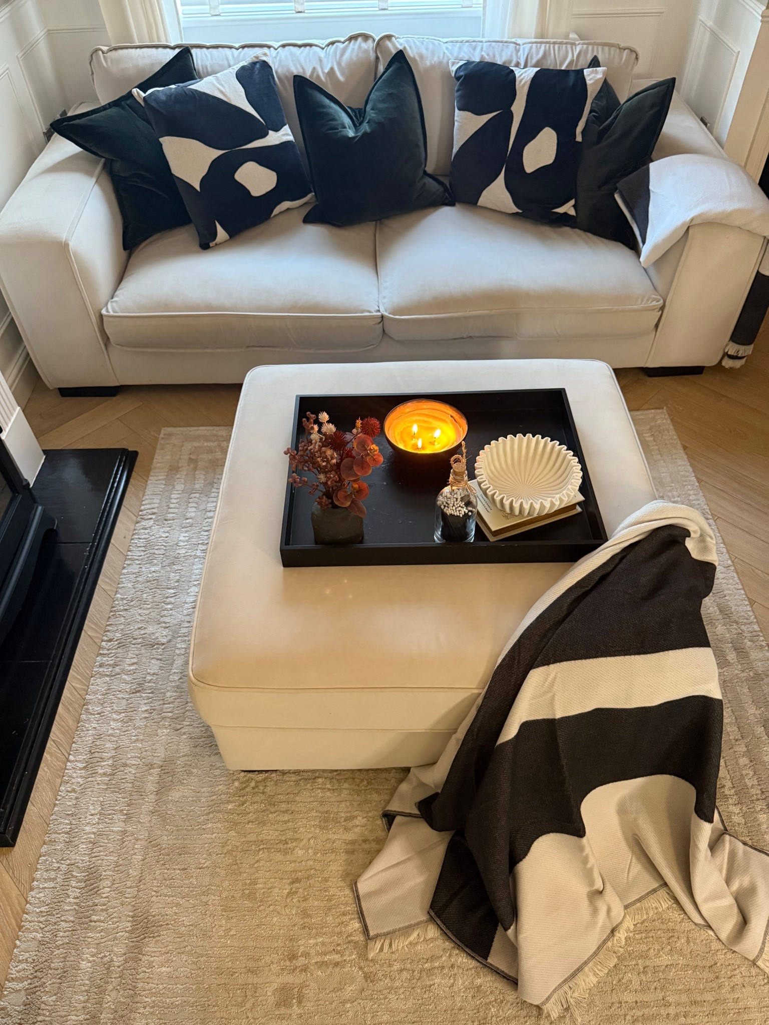 Getting the living room ready for cosy season 🥰

#LTKhome #LTKuk #LTKautumn