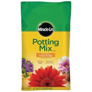 Miracle-Gro 25 qt. Potting Soil Mix-72781430 - The Home Depot | The Home Depot