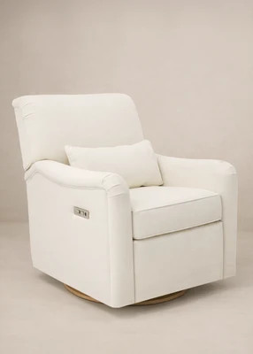 Teddy Gliding Swivel Nursery Recliner | Oilo Studio