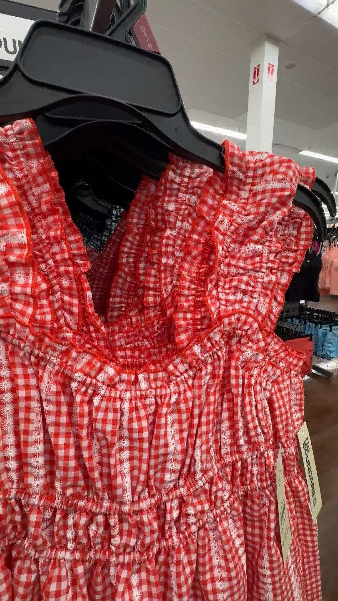Walmart red gingham mini dress

#LTKootd #LTKmomlife
