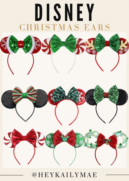 Christmas Disney ears on Amazon 🐭🎄✨ Perfect if you’re going to Disneyland for Christmas! |  amazon, christmas, holiday, christmas gift, last minute gifts, disney outfits, disney christmas, disneyland, disney gifts, disney christmas outfits, christmas disney, disneyland christmas, disney ears, christmas disney ears, mickey ears, disney amazon. 

#LTKHoliday #LTKGiftGuide #LTKSeasonal
