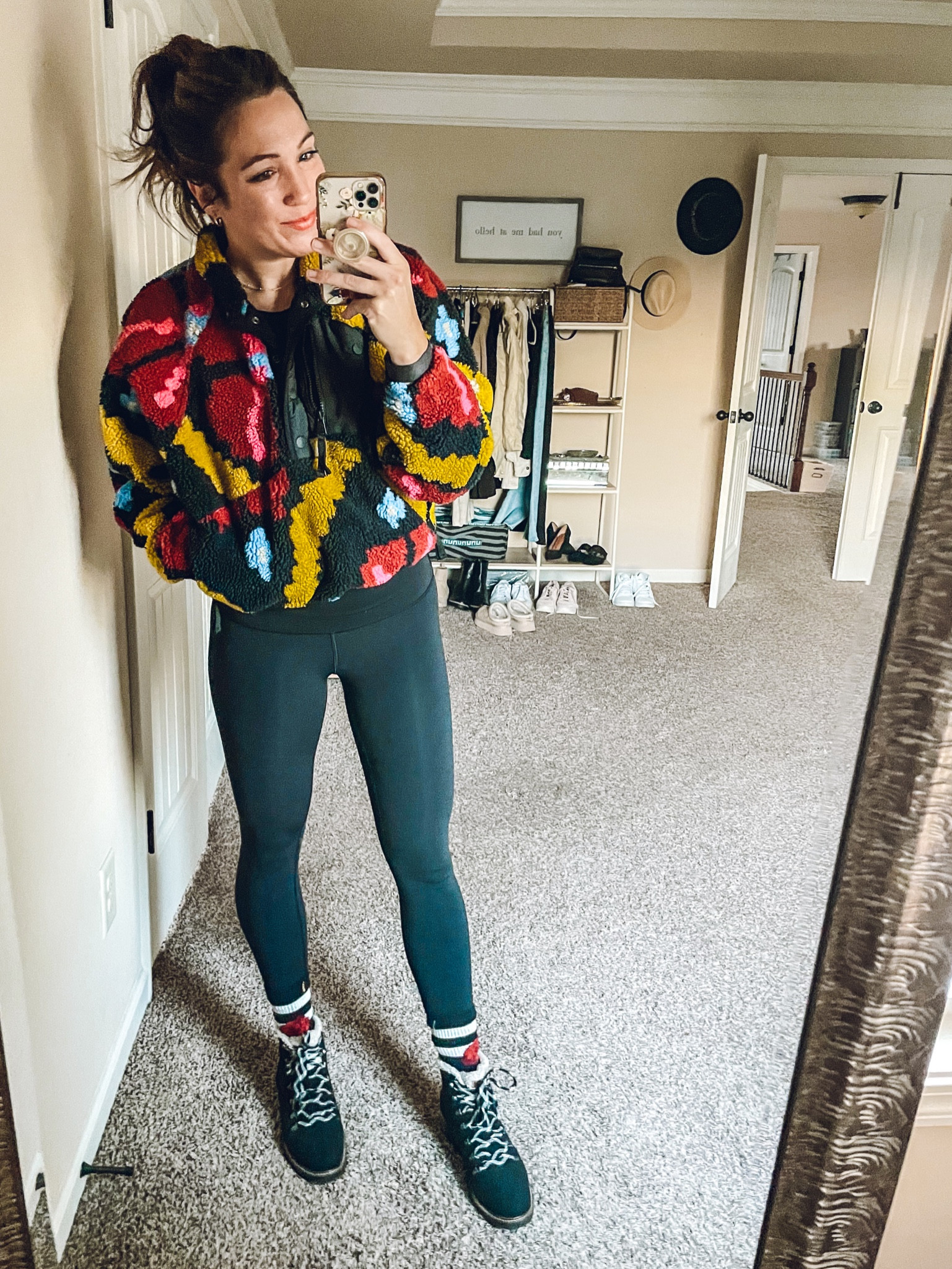 Cozy #ootd

Wearing size XS in pullover, linking another color way that I absolutely love. It also comes in solids so I will link that as well. It is cropped but oversized so if you want it less cropped I would stay with your normal size. Everything else fits TTS. 

#LTKSeasonal #LTKfitness #LTKfindsunder100