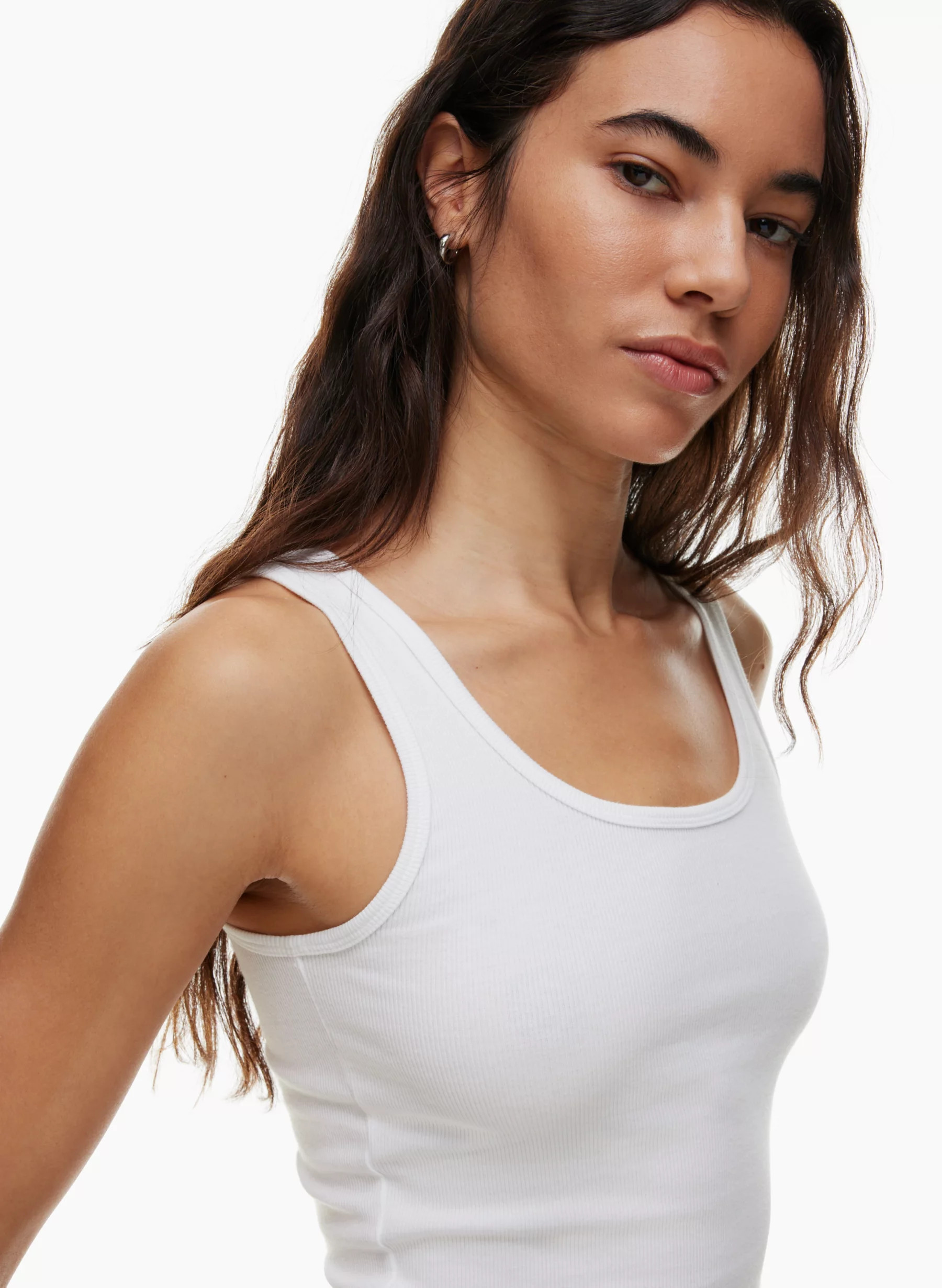 HOMESTRETCH™ SCOOPNECK HIP TANK | Aritzia