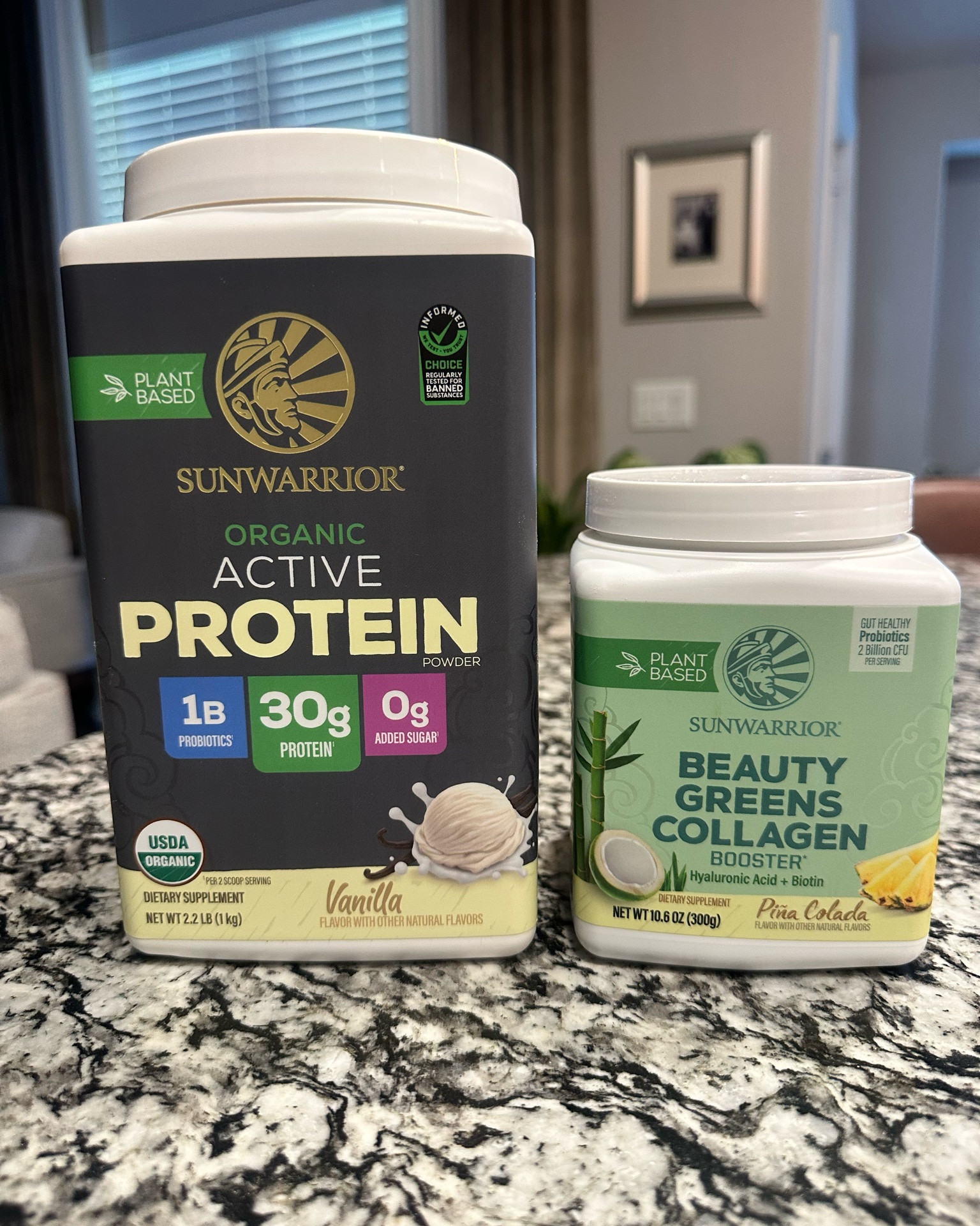 I try to take in 120 grams of protein daily. Sunwarrior plant-based supplements support my body and my lifestyle. I just received replenishment on Active Protein and Collagen Beauty greens. I also added the Clear Protein Lemon Ice flavored drink mix to help boost my protein intake. I linked my Sunwarrior storefront so you can check out all the goodies! https://sunwarrior.com/pages/ambassador-storefront?lc_ambassador_id=Y3VzdG9tZXI6NDgxNTQ1NA

#LTKfitnessgoals #LTKActive #LTKOver40
