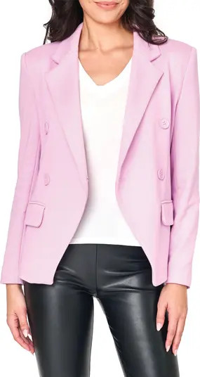 GIBSONLOOK Double Breasted Cotton Blend Blazer | Nordstrom | Nordstrom