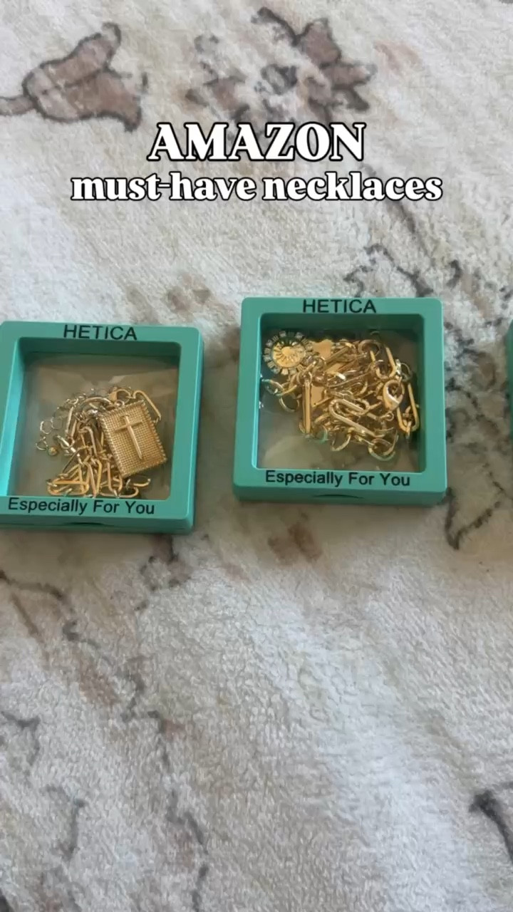 The cutest high end for less necklaces, I wear these all the time and they don’t tarnish! 

#LTKBeauty #LTKgrwm #LTKootd