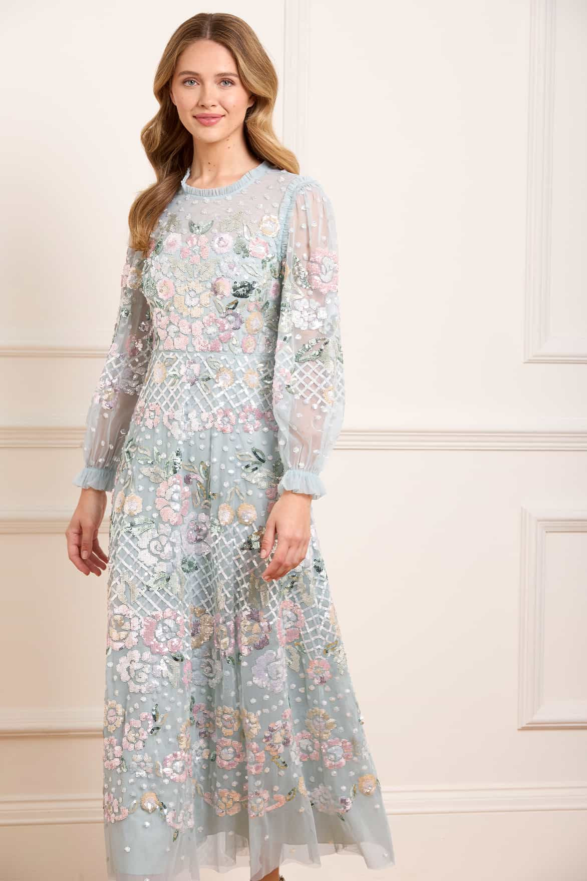 Rosalie Ankle Gown | Needle & Thread