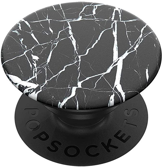 PopSockets Swappable Expanding Stand and Grip for Smartphones and Tablets - Black Marble | Amazon (US)