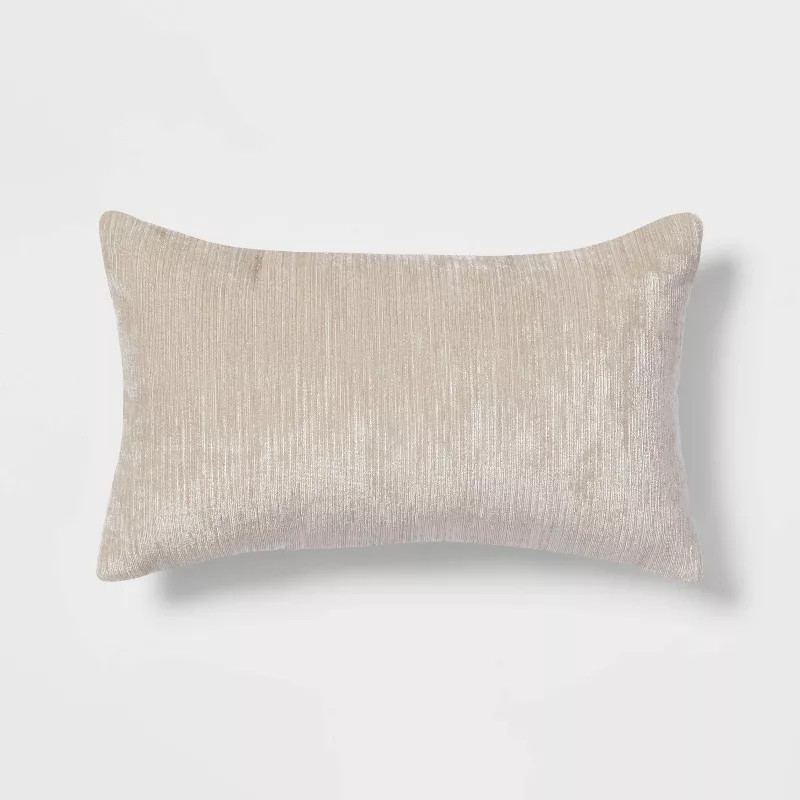 Velvet Rib Textured Throw Pillow - Threshold™ | Target