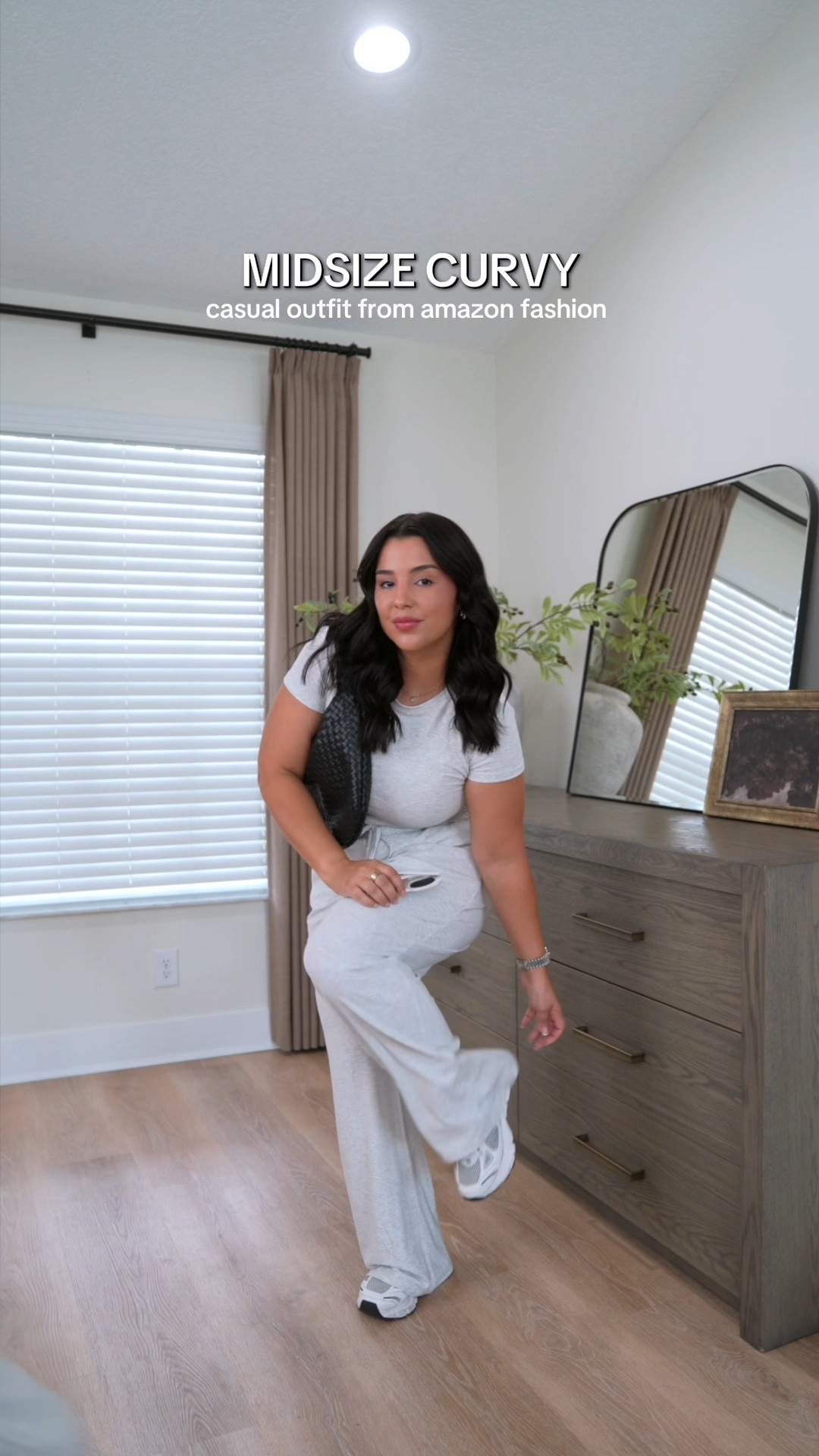 midsize curvy casual outfit from amazon fashion ✨

wearing a size M in the set 

#LTKFindsUnder50 #LTKStyleTip #LTKMidsize