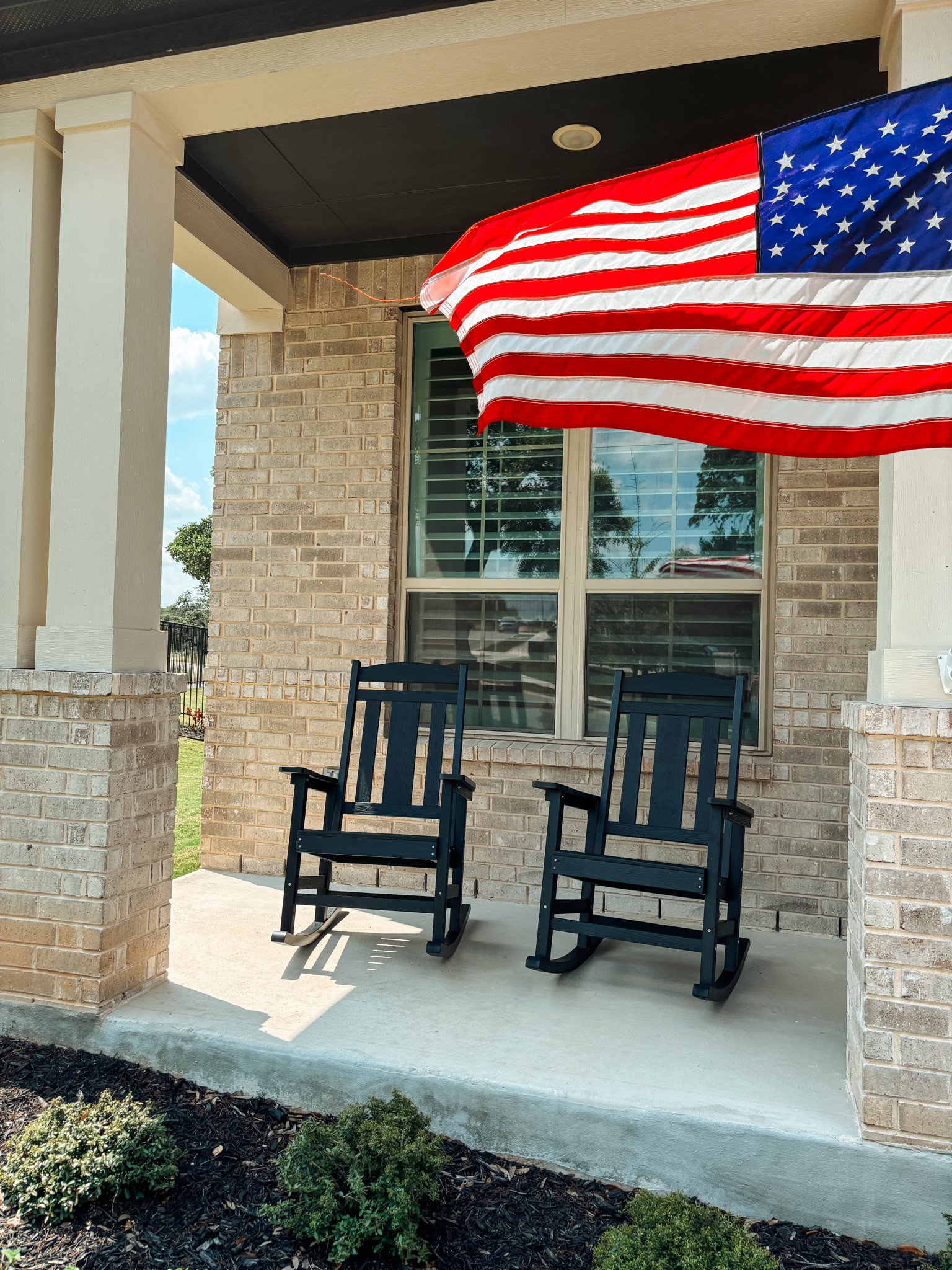 Front porch rocking chairs 🖤👏🏻

#LTKFamily #LTKStyleTip #LTKHome