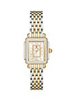Deco Madison Mini Two-Tone & Diamond Double-Wrap Bracelet Watch | Saks Fifth Avenue