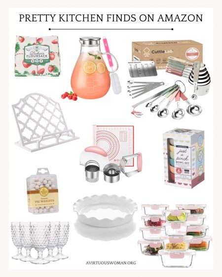 Delicate and pretty finds for your kitchen on Amazon  

#LTKunder100 #LTKhome