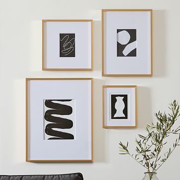 Multi-Mat Gallery Frames - Brass | West Elm (US)