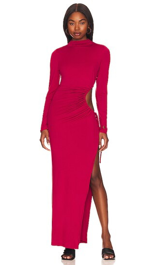 x REVOLVE Jagger Midi Dress in Red | Revolve Clothing (Global)