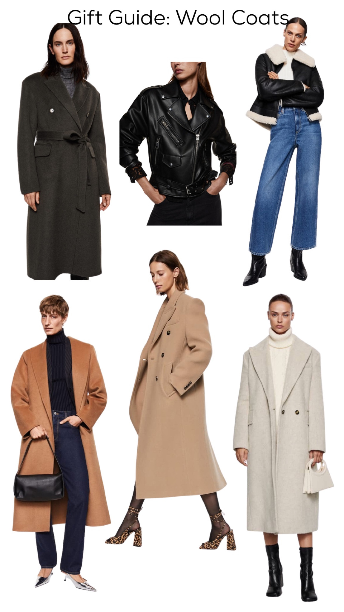 Wool coats via mango 
Take 30%off 
Tan coat 
Black wool coat 
Grey coat 

#LTKGiftGuide #LTKunder100 #LTKunder50