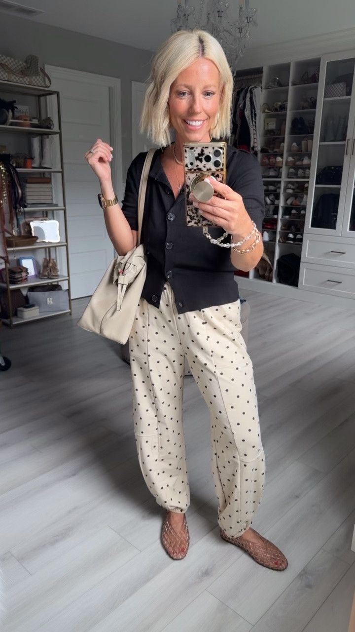 Joggers medium
Top small
Shoes run big

#LTKSaleAlert #LTKootd #LTKmomlife