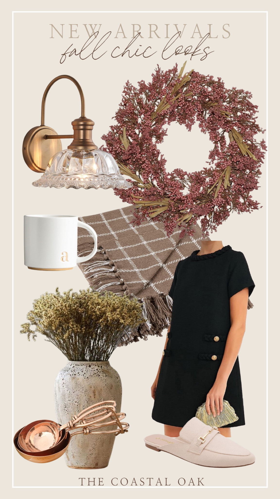 Fall home at Amazon! Chic finds for way less! 

Tweed dress, antique glass brass sconce, millet wreath, checkered fall blanket

#LTKSeasonal #LTKFindsUnder50 #LTKHome