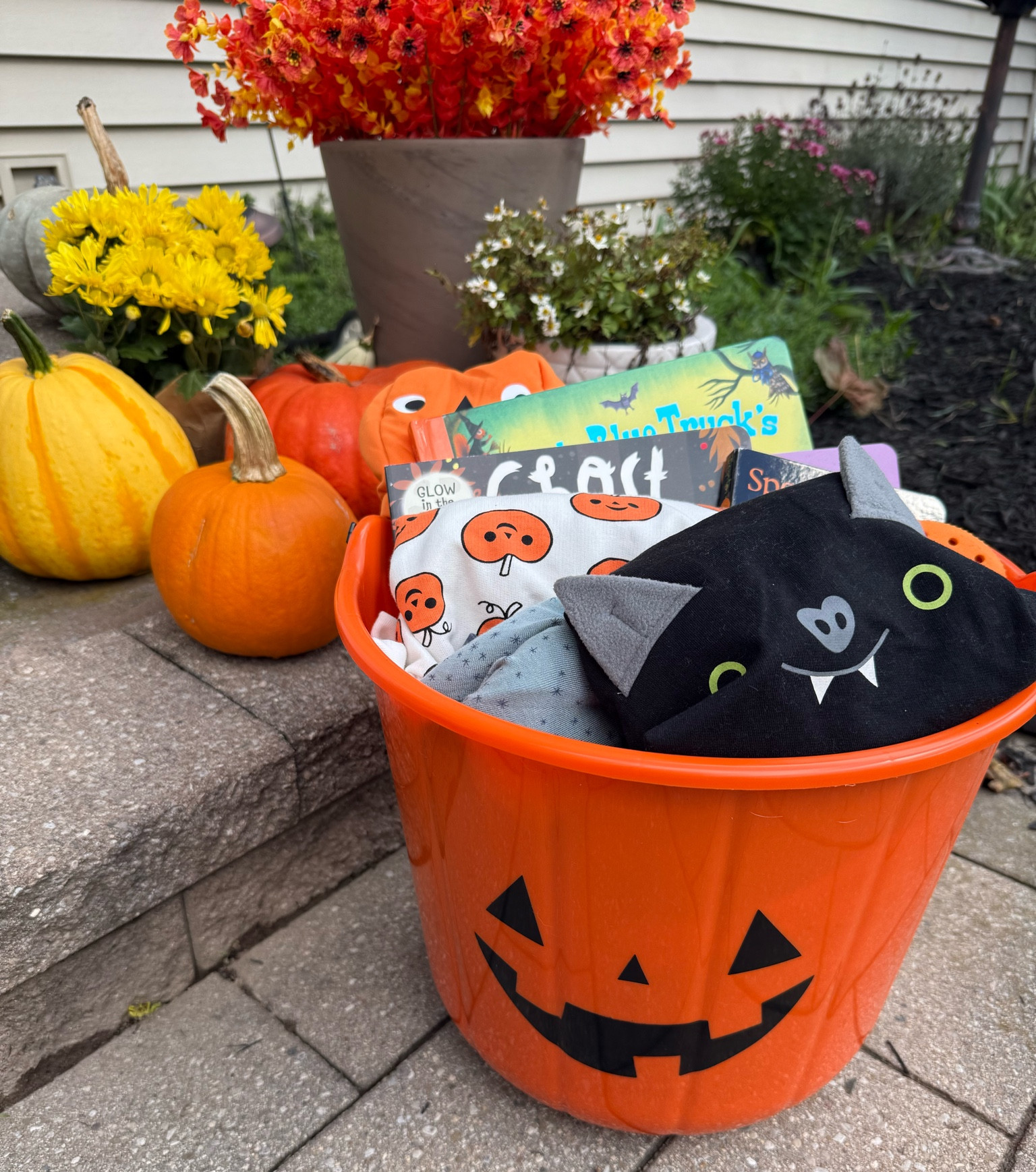Fun fall bucket 

#LTKKids #LTKHalloween #LTKFamily