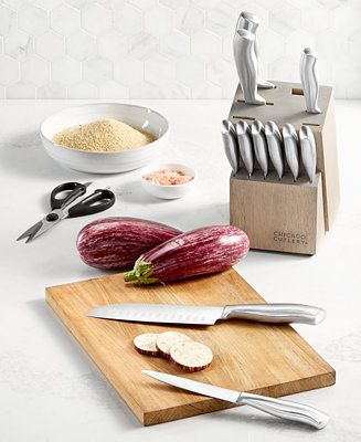 Chicago Cutlery Insignia 13-Pc. Cutlery Block Set & Reviews - Cutlery & Knives - Kitchen - Macy's | Macys (US)