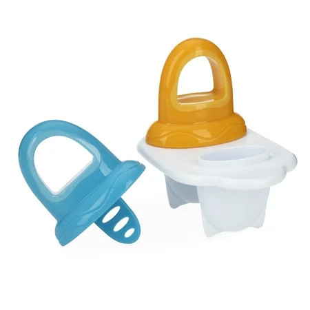 Nuby 2pk Fruitsicle Soothie Pop, Aqua and Yellow | Walmart (US)