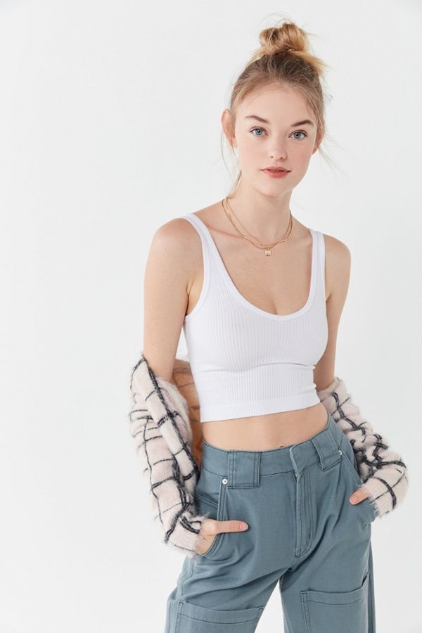 Out From Under Drew Seamless Ribbed Bra Top | Urban Outfitters (US and RoW)