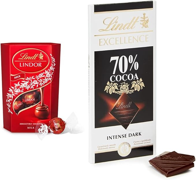 Lindt Lindor Milk Chocolate Truffles Box - The Ideal Gift - Chocolate Balls with a Smooth Melting... | Amazon (UK)