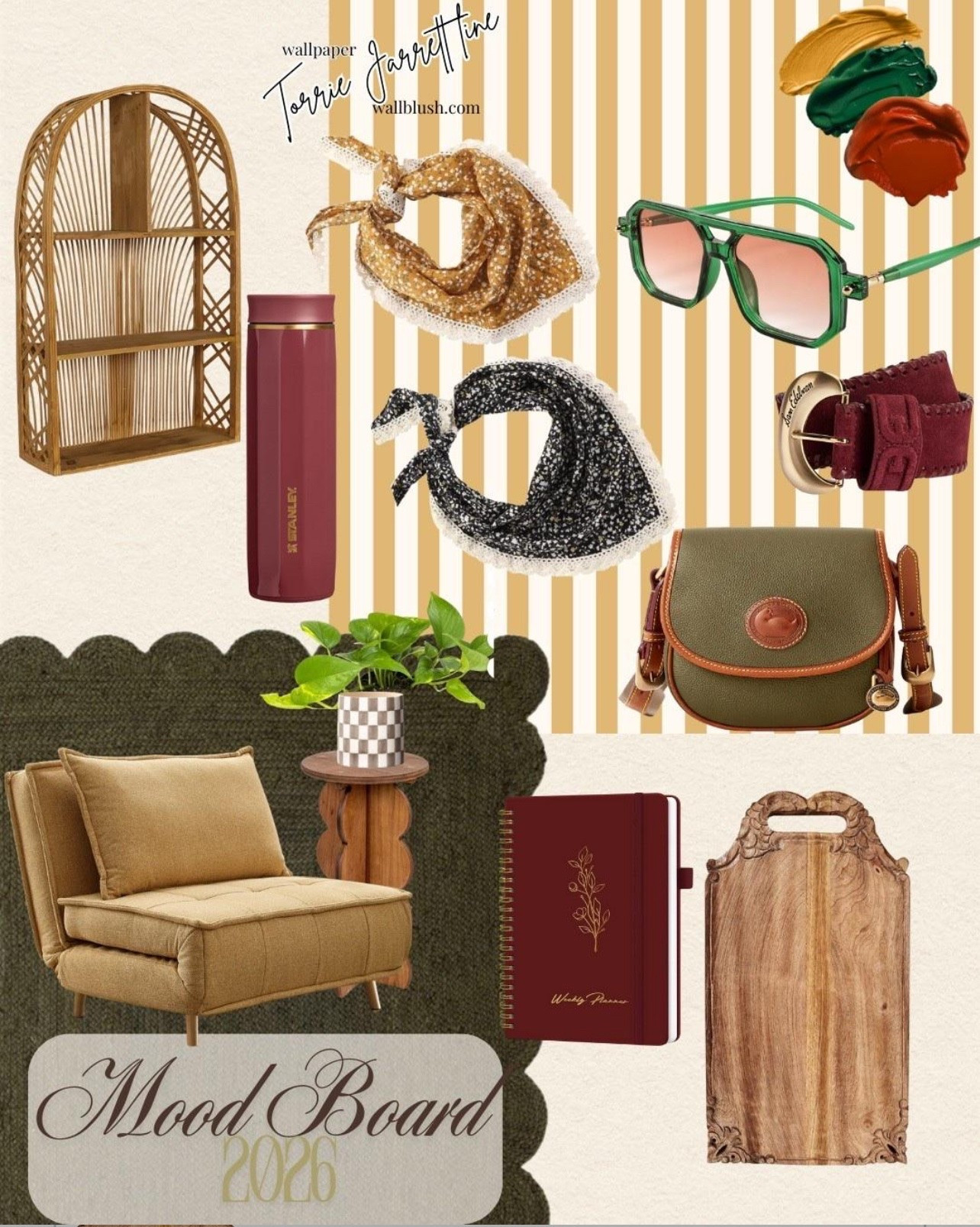 Wallpaper inspired mood board with some things I love! I use my D&B all the time, it’s one of my favorites!

#LTKHome #LTKSaleAlert #LTKU