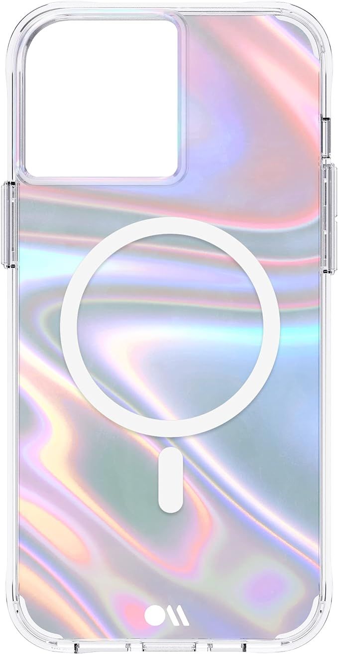 Case-Mate iPhone 13 Pro Max Case [10ft Drop Protection] [Compatible with MagSafe] Soap Bubble Pho... | Amazon (US)