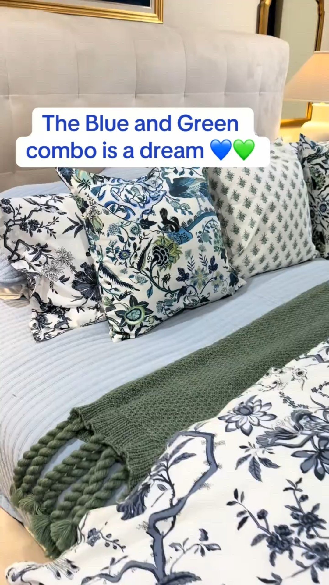 Layered blue and white bedding will always feel timeless to me. I mixed a Ballard Designs duvet and shams with a soft Amazon coverlet for texture and an easy everyday layer. The deep blue velvet bolster adds richness, and I finished it with a cozy throw from Target for contrast. Combining high and low pieces is my favorite way to create a collected, classic bedroom that feels both elevated and inviting.

Coverlet – Amazon https://amzn.to/4adbEC7
Throw – Target 
Duvet & shams – Ballard Designs 




#LTKHome #LTKmorningroutine