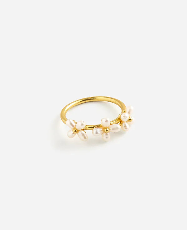 Freshwater Pearl Flower Ring | Madewell | Madewell