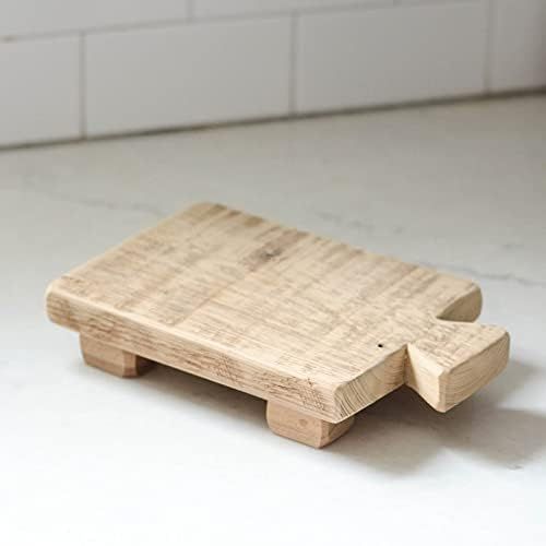 Soap Stand, Raw Wood Riser, Kitchen Tray, Sink Decor, Plant Holder, Made In USA | Amazon (US)