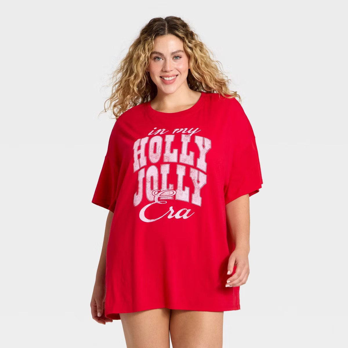 Women's Graphic Oversized T-Shirt Sleep Dress - Wild Fable™ | Target