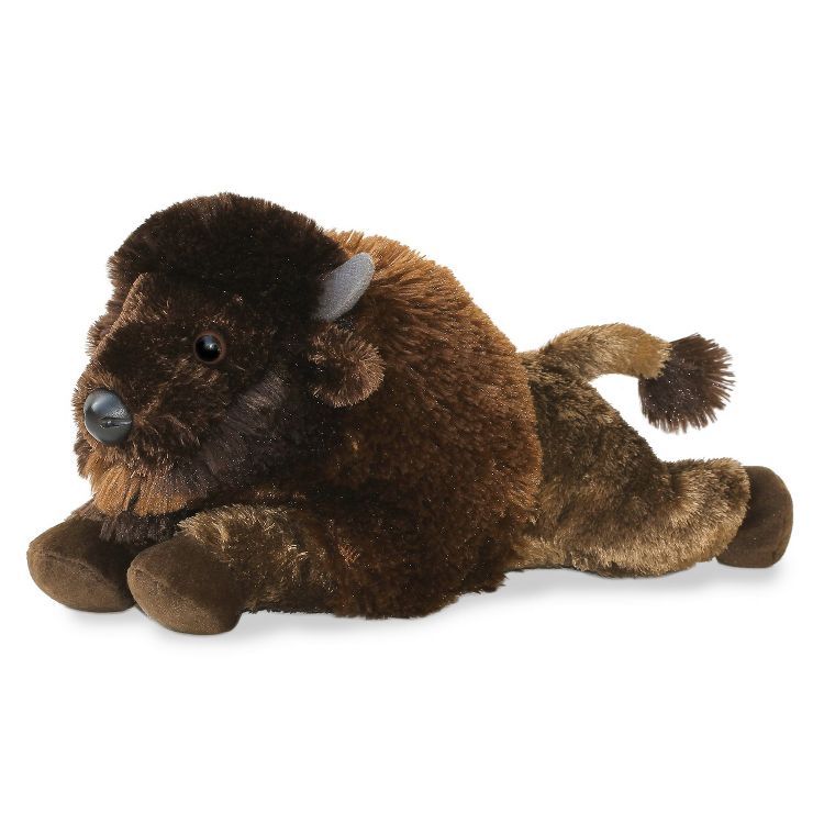 Aurora Flopsie 12" Bison Brown Stuffed Animal | Target