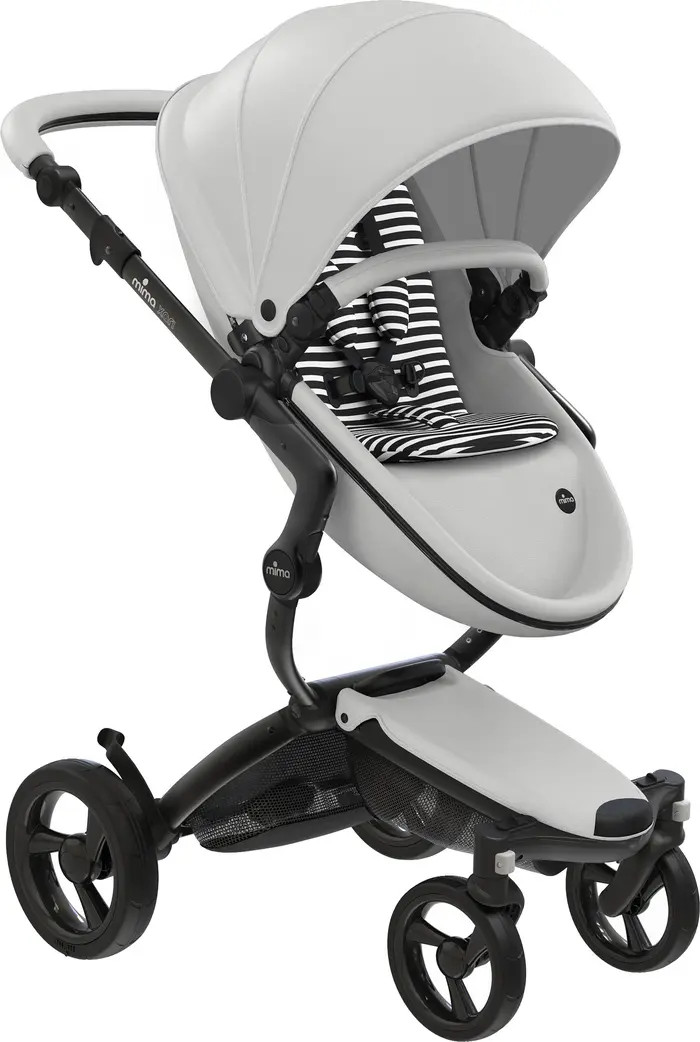 Xari 4G Black Chassis Stroller with Reversible Reclining Seat & Carrycot | Nordstrom